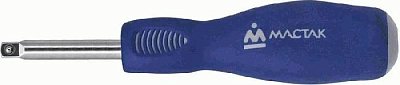 Вороток с торцевой рукояткой 1/4", держатель Мастак 011-26150H