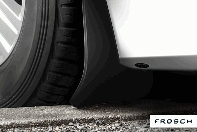 Брызговики черные модель FORD Kuga 2013+ внед передние (к-т 2 шт) Novline NLF.16.23.F13