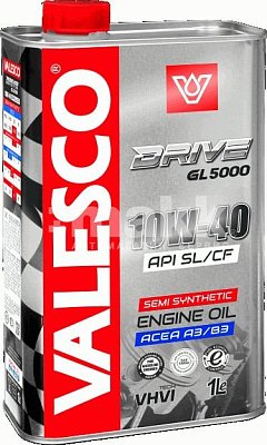 Масло моторное VALESCO Drive GL 5000 10w40 API SL/CF 1л 