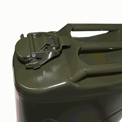 Канистра 20л стальная "Autoprofi" вертикальная крышка с зажимом 4шт/уп KAN-200 (20L) Стандарт