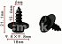 Саморез 6*16 с прессшайбой D6*18мм Н-2067