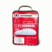 Чехол-тент на авто хетчбек AUTOPROFI разм.S 406х165х119см (Renault Sandero, Ford Fiesta) HTB-406 (S)