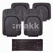 Коврики-ванночка 5 предметов морозостойкие Autoprofi Ranger черный (TER-500i BK)
