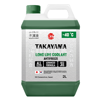 Антифриз TAKAYAMA Long Life Coolant Green (-40) 2л