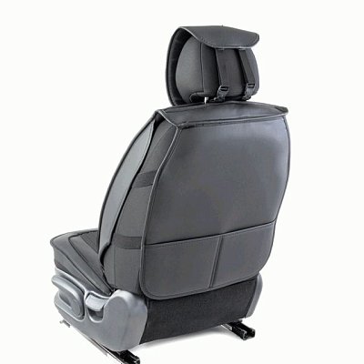 Накидки на сиденье Car Performance передние 2 шт экокожа черные CUS-2072 BK/BK