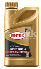 Тормозная жидкость Sintec Super DOT-4 455 гр 