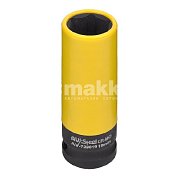 Головка ударная 1/2" удлиненная тонкостенная 19мм AV-Steel  AV-729019