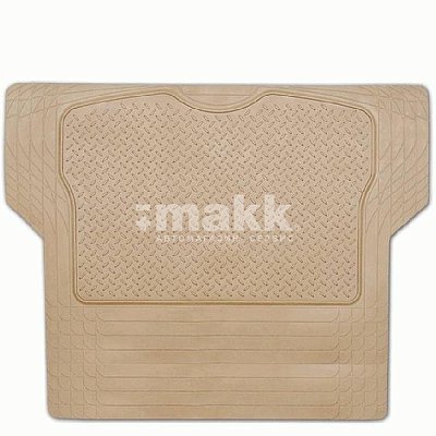 Коврик в багажник 144*110см универсальный Autoprofi ПВХ бежевый 4шт/уп MAT-300L BE