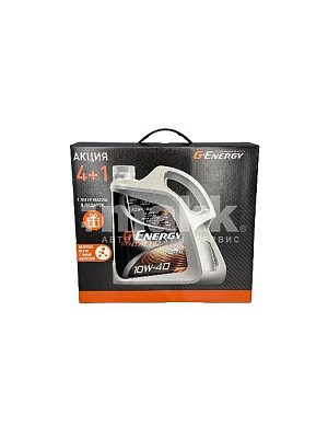 Масло моторное G-Energy Synthetic Long Life 10W40 синтетическое 4л АКЦИЯ 4+1