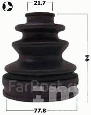 Пыльник ШРУСа внутр, Toyota Corolla CD21001 JIKIU