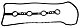 Прокладка крышки клапанов Toyota #AZ-FE 11213-28021 OEM