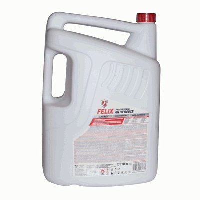 Антифриз FELIX Carbox 10кг G12+ красный