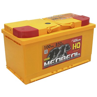Аккумуляторная батарея 100 Ач Медведь VLA Ca/Ca о/п 35,3*17,5*19