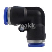Фитинг соединительный пластмассовый угловой d=8мм БАК.90208 Belak