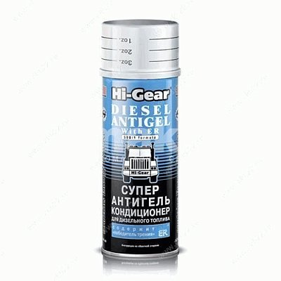 Антигель для дизельного топлива 444мл Hi-Gear с ER HG3423 (на 220л топлива)
