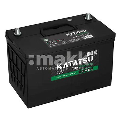Аккумуляторная батарея 95 Ач Katatsu Standard Asia (105D31L) о/п 30,5*17,1*22,