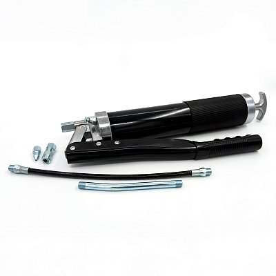 Шприц для откачивания и нагнетания масел и других тех.жидкостей 500 мл металл Green Star