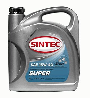 Масло моторное SINTEC EXTRA 2000 мин 15W40 SJ/CF 4л