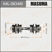 Стойка стабилизатора Toyota Vitz Platz ML-9046 Masuma