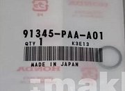 Кольцо резиновое насоса гур Honda 91345-PAA-A01 Original