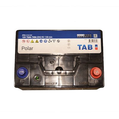Аккумуляторная батарея 75 Ач Tab Polar S (85D26L) о/п Азия (246875) 25,9×17,5×22,1