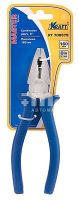 Пассатижи 160 мм комбинированные Кraft Master 700579