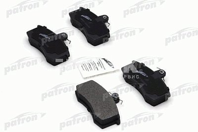 Колодки тормозные дисковые передние PBP527 PATRON