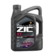 Масло моторное ZIC X7 5W40 синт. API SP ACEA A3/B4 4л
