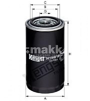 Фильтр масляный Hengst H19W10 (W 950/26) КАМАЗ, ПАЗ, Iveco; Case
