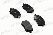 Колодки тормозные дисковые передние PBP1617 PATRON