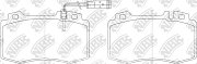 Колодки тормозные передние PN0196W NIBK