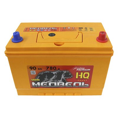 Аккумуляторная батарея 90 Ач Медведь (105D31L) VLA Ca/Ca о/п 30,6*17,3*22,0