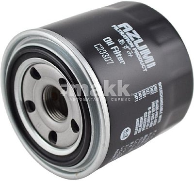 Фильтр масляный Azumi C23307 (W 811/80) HYUNDAI SOLARIS, KIA RIO