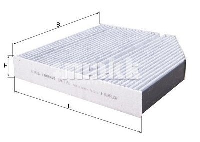 Фильтр салонный угольный Knecht LAK 1161