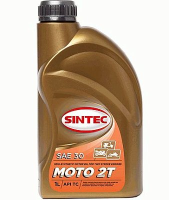 Масло моторное SINTEC Moto 2T TC FC полусинтетическое 1л