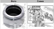 Поршень тормозного суппорта Toyota #J100 LX470 FR нижн. 0176-UZJ02F FEBEST