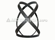 Ремень поликлиновой 5PK1220 Toyota 3CTE, 1CDFTV ГУР + Конд., MMC COLT 4A9# Ген.+Конд. -08