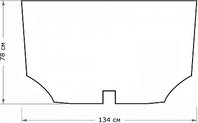 Утеплитель на двигатель 134* 78 см №25 Автотепло  картинка автоодеяла 