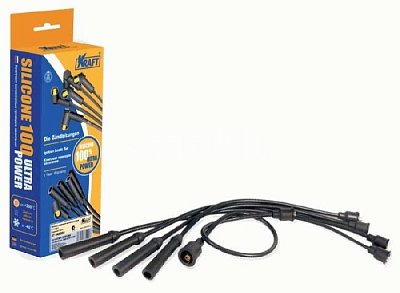 Провода зажигания ВАЗ 2101-07 силикон 100% (комплект 5 проводов) KT 042002 Kraft