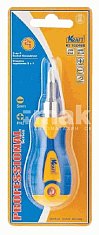 Отвертка комбинированная SL/PH6*38 мм Кraft KT 700468, карманная 