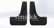Брызговики черные модель Volkswagen Polo SD (15+) задний ряд (к-т 2шт) SRTK BR.Z.W.POL.15G.06017