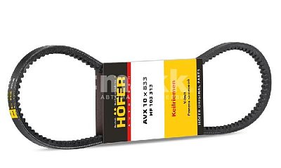 Ремень клиновой AVX10x833   53 зубчатый HF 103 313 Hofer