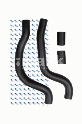 Патрубки радиатора ВАЗ 2110 (4 шт.)  KT 885810 OBERKRAFT