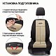 Чехлы Autoprofi AIRBAG TT-902V BK/L.BE