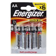 Батарейка АА LR6 Energeizer Max  (6 шт/бл) цена за блистер