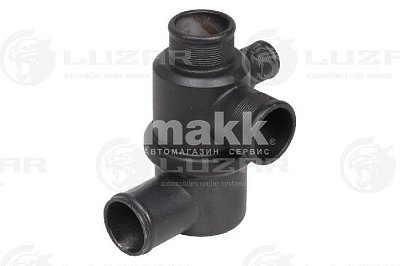 Термостат ВАЗ 2123 Chevrolet Niva 02- 4 патрубка, нового образца LT 0124 LUZAR