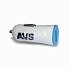 Автомобильное ЗУ USB 1А AVS UC-311 белый 1200мA