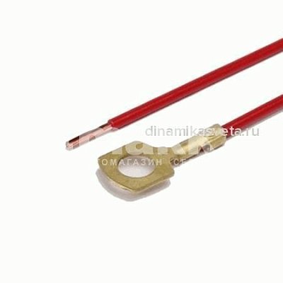 Наконечник кольцевой CARGEN неизолированный АХ-389-01 Ø 6,2 мм (с проводом)