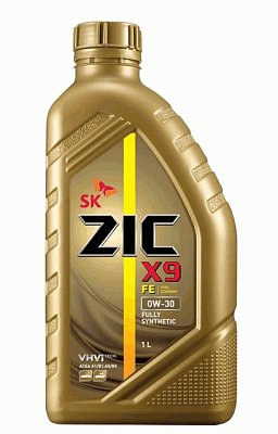 Масло моторное ZIC X9 FE 0W30 синтетическое 1л