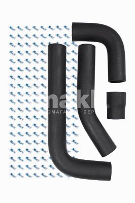 Патрубки радиатора ВАЗ 21074 мед. (4 шт.)  KT 885874 OBERKRAFT